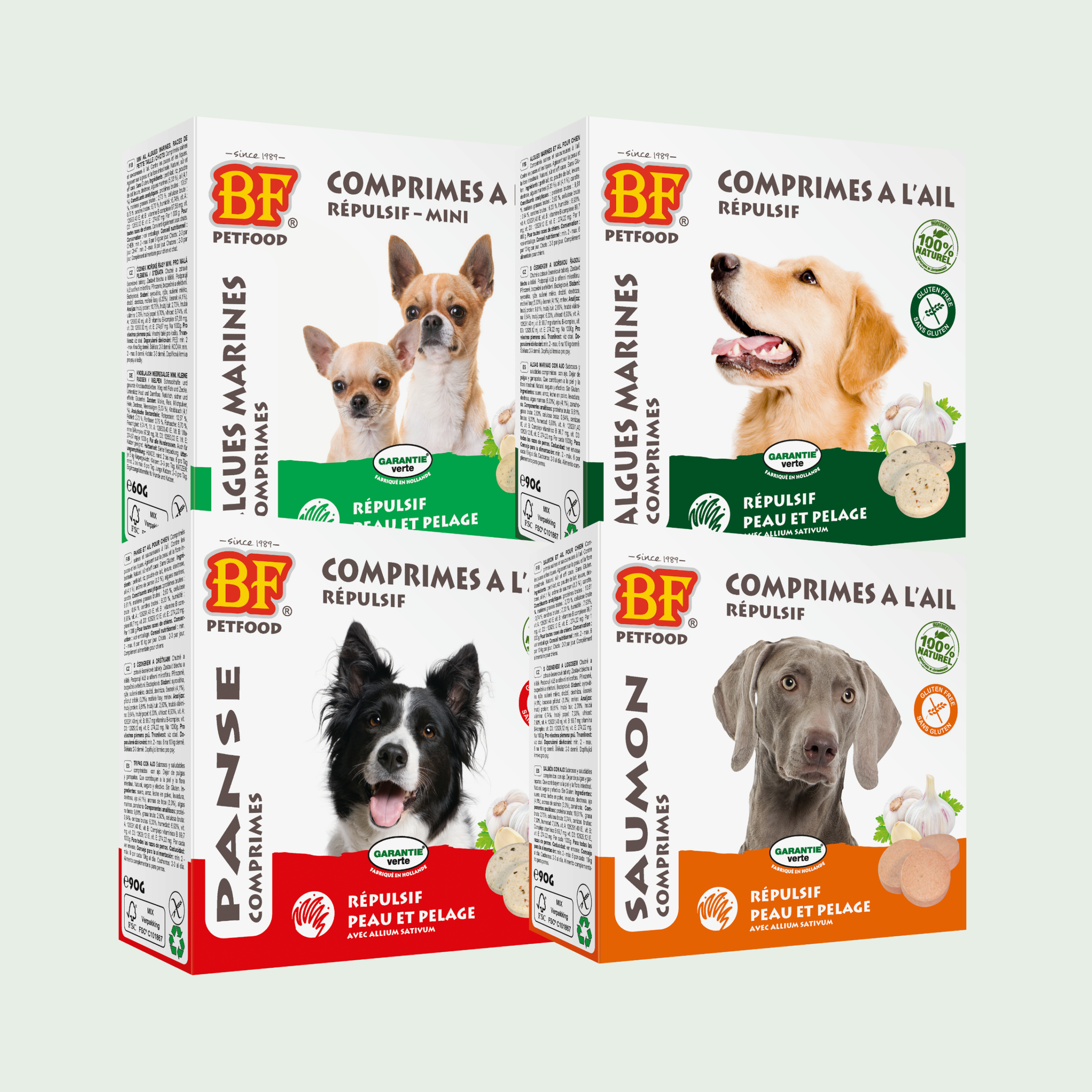 Comprimés répulsifs parasites pour chien