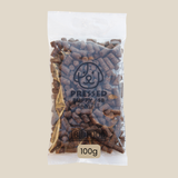 Muestra de croquetas prensadas (100 g) para cachorros de razas pequeñas y medianas