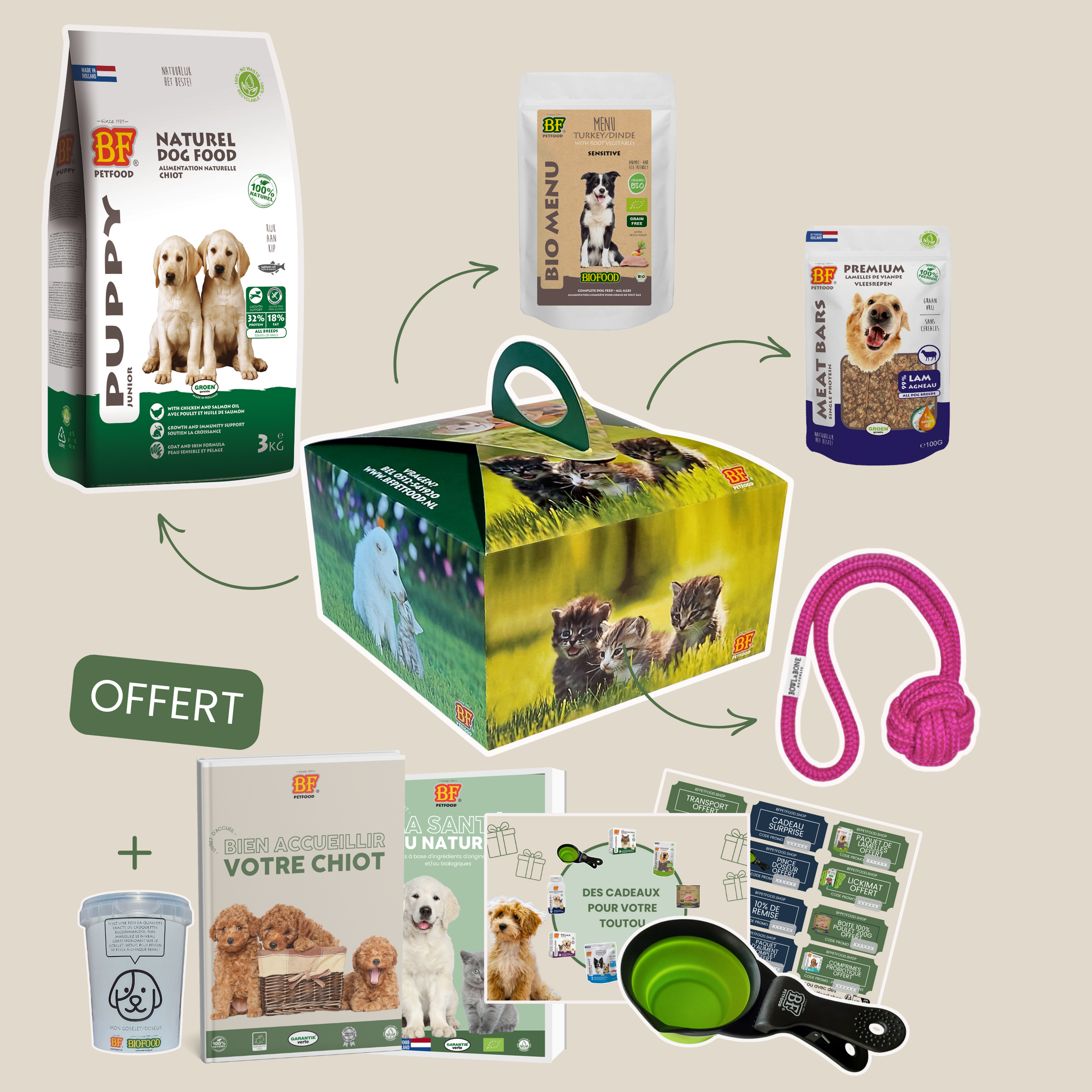 Puppy playpen for medium and large breeds