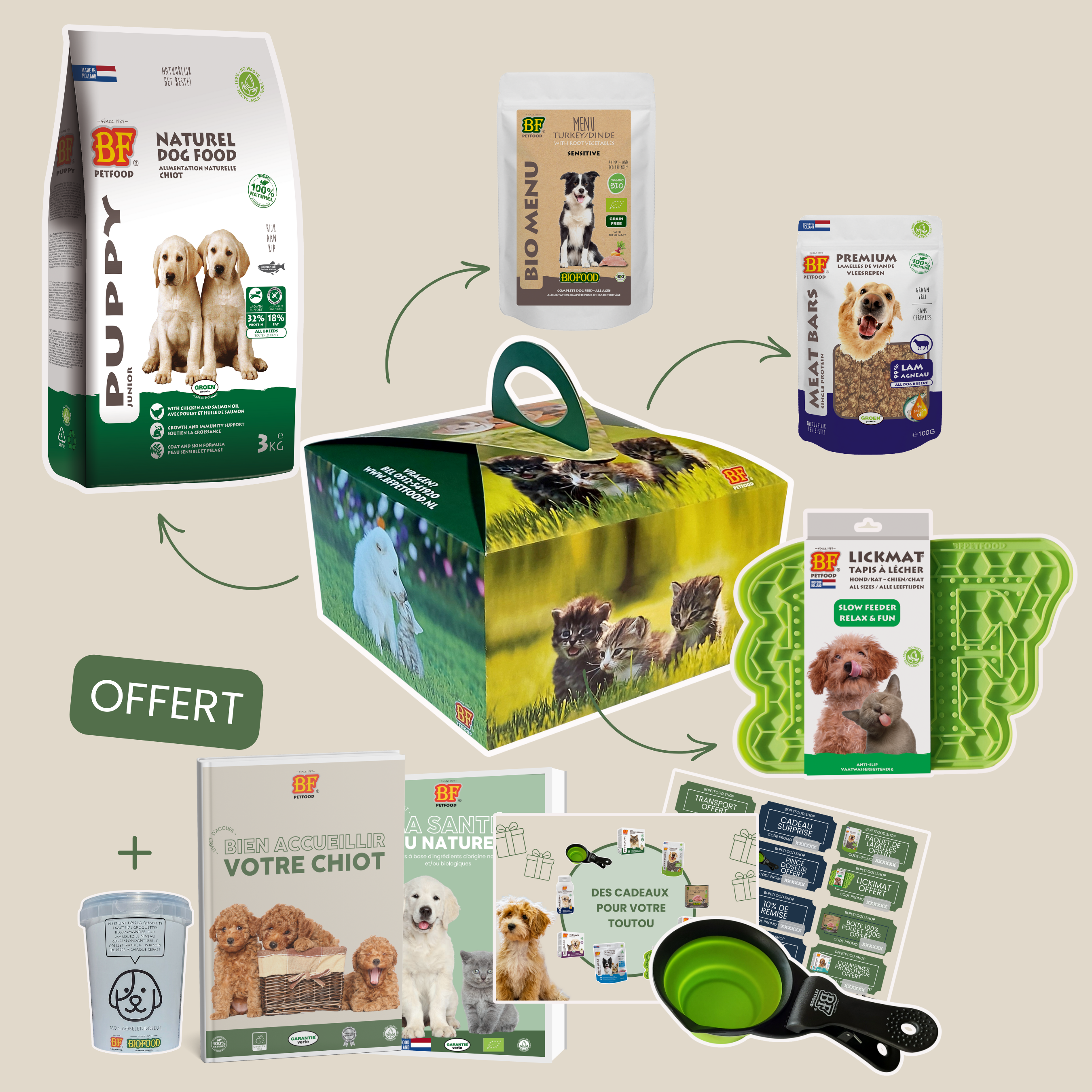 Puppy playpen for medium and large breeds