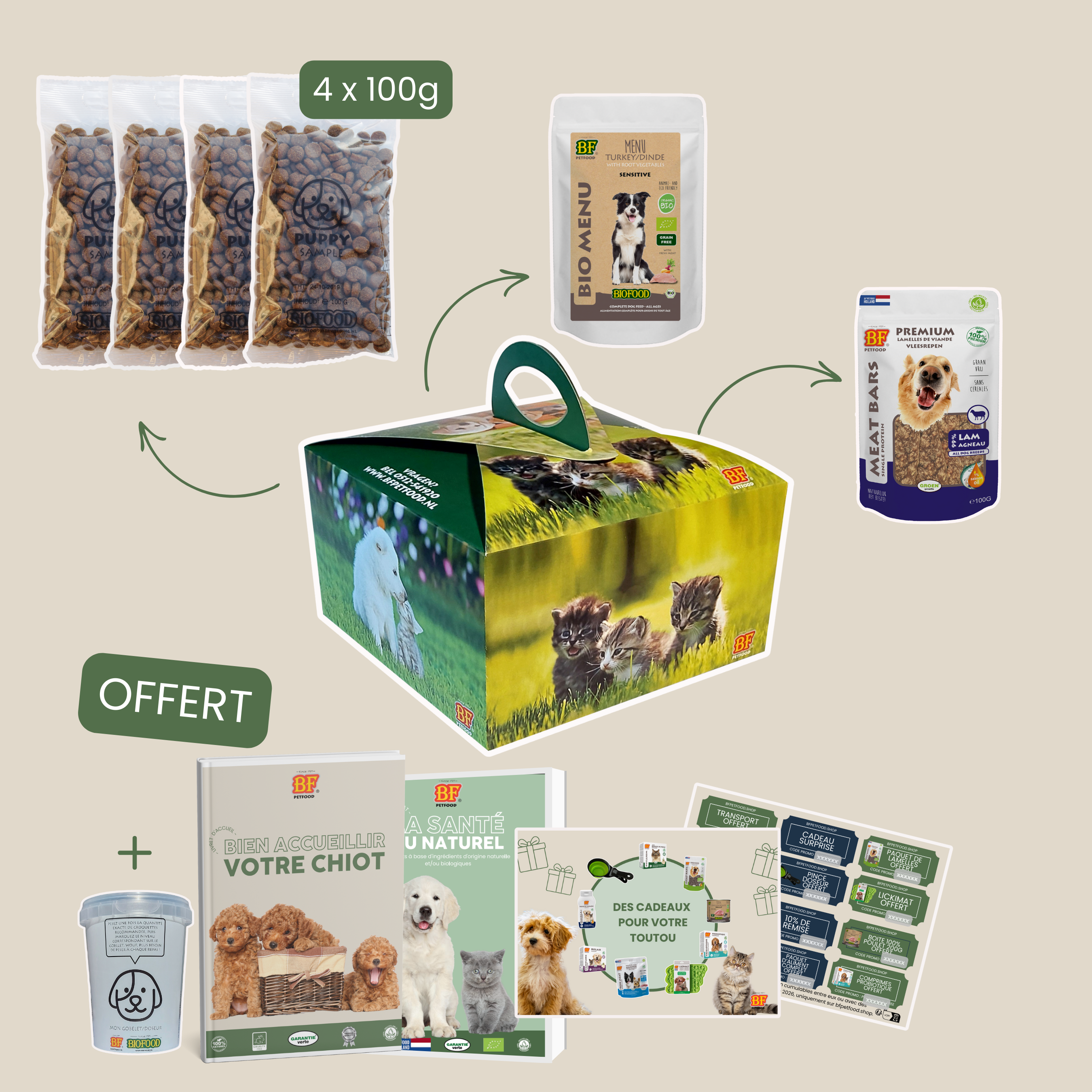 Puppy playpen for medium and large breeds
