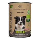 5101 patee pour chien bio dinde sachet biofood 8